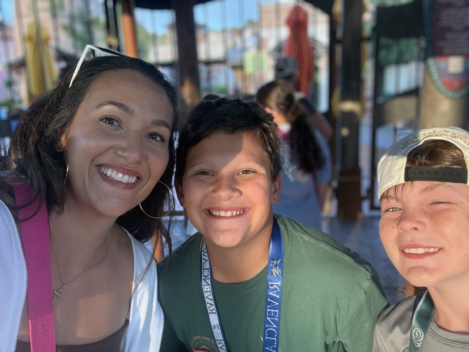 Chantal G. on their trip to Universal Orlando